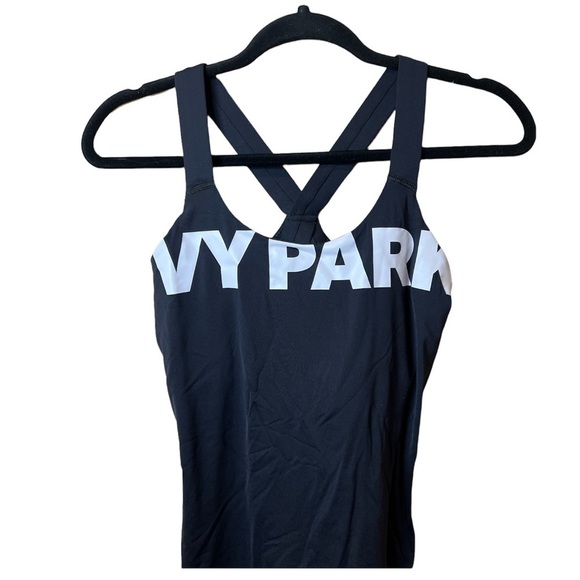 IVY PARK Black Workout Tank in Sz S - Picture 4 of 4